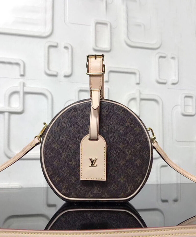 Louis Vuitton Petite Boite Chapeau M43514 Brown